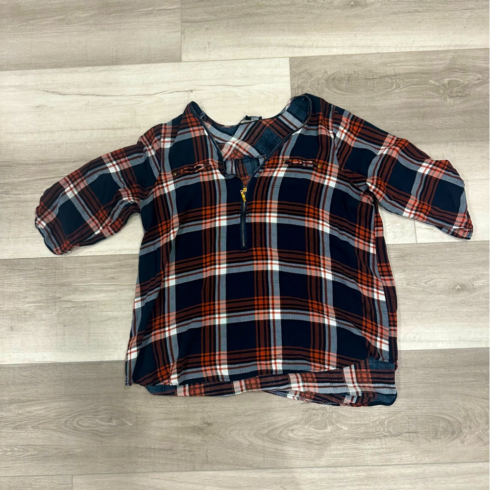 Miss Lili Plaid Shirt